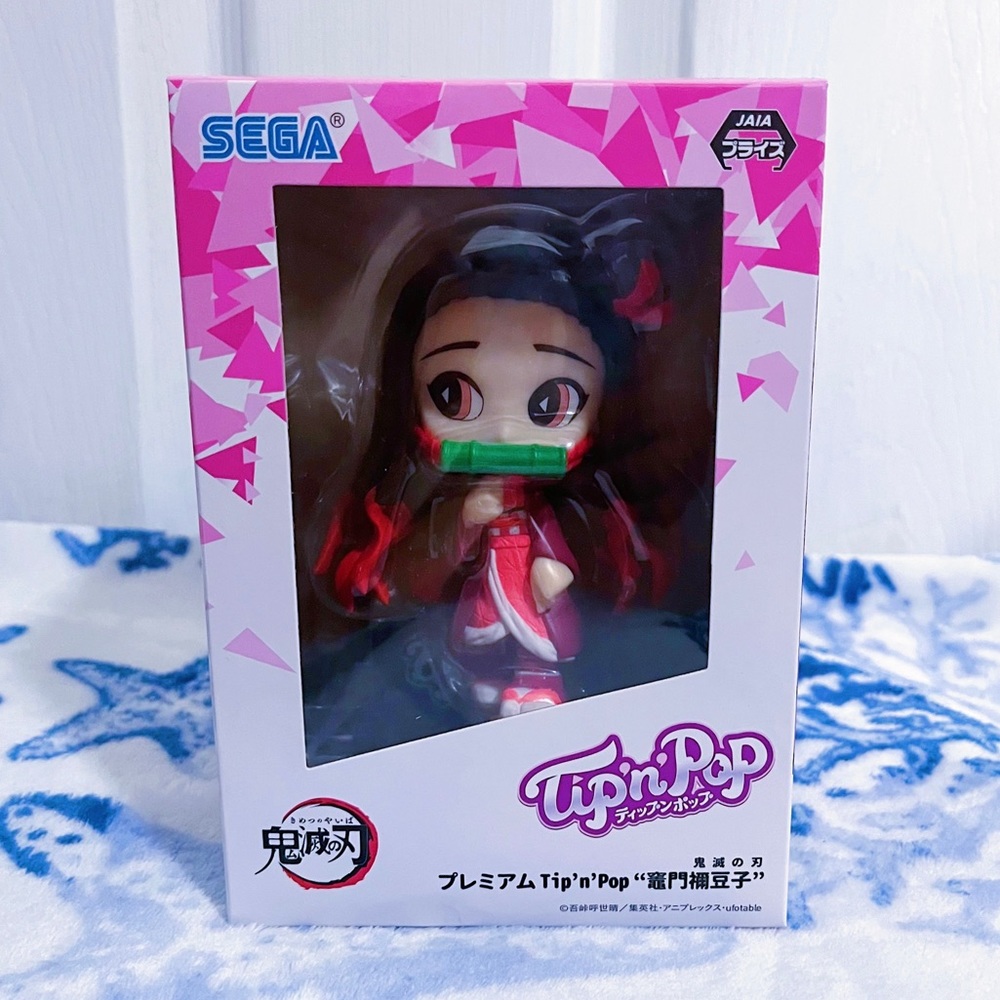 NWT ❤️ Tip'n'Pop Demon Slayer Nezuko Kamado Figure